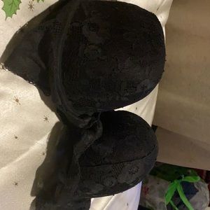 Victoria’s Secret black lace bra